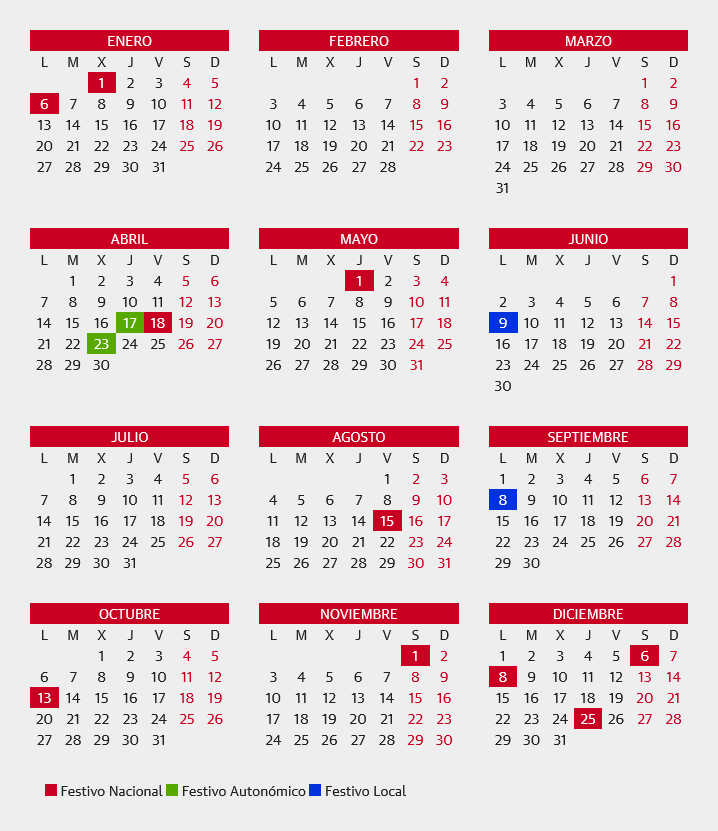Calendario